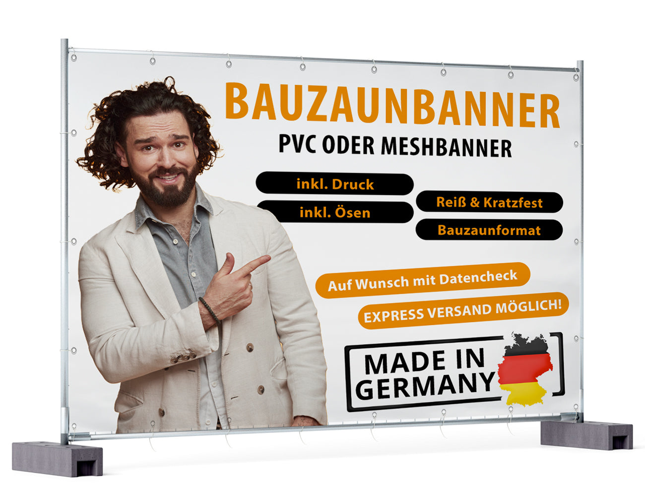 Bauzaunbanner | 340x160cm