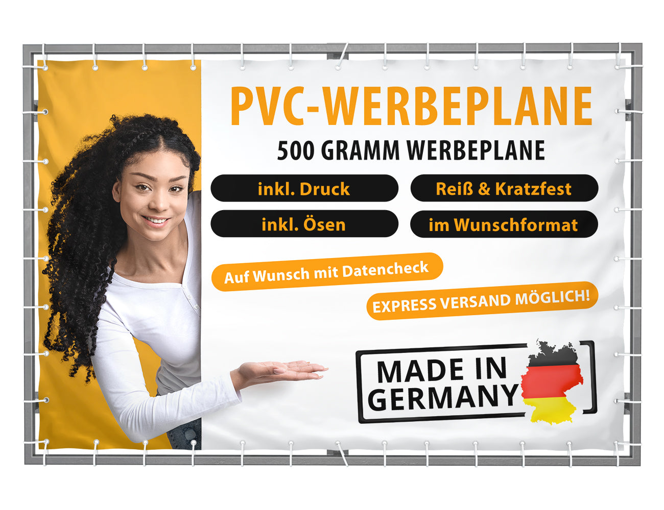 PVC-Werbebanner | im Wunschformat